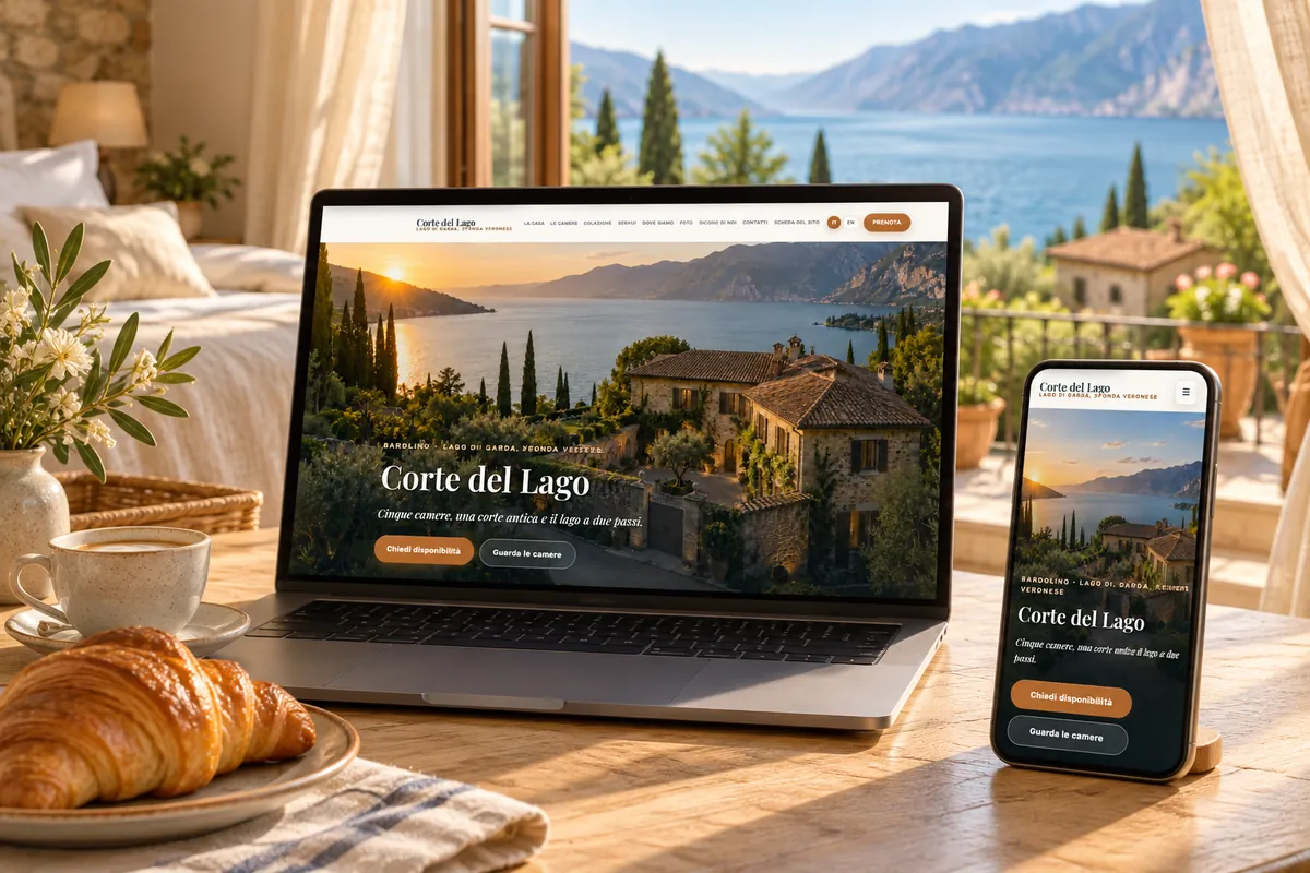 Corte del Lago · Base — B&B sul lago di Garda — il livello d'ingresso