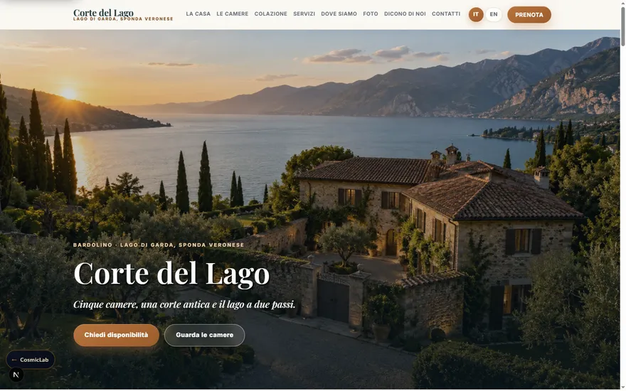 Corte del Lago · Base — B&B sul lago di Garda — il livello d'ingresso