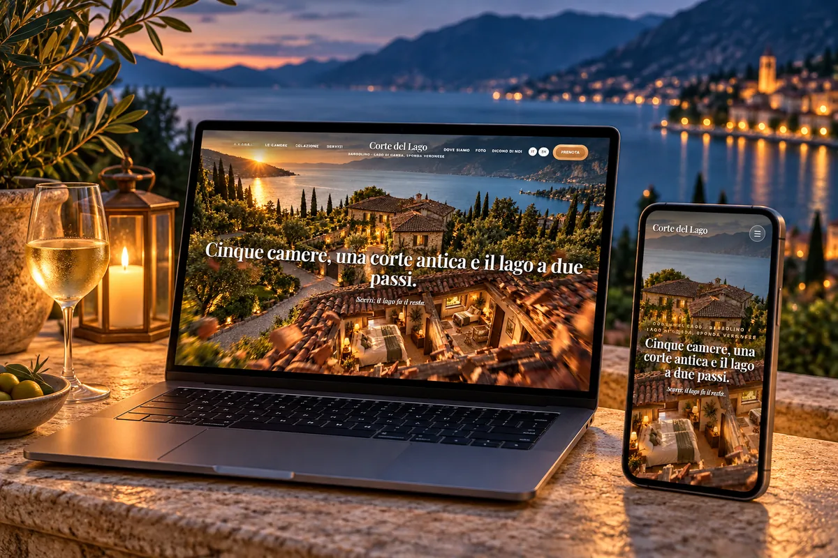 Corte del Lago · Exclusive — B&B sul lago di Garda — il livello alto