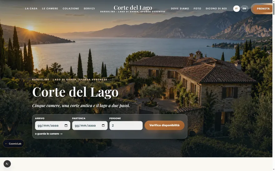 Corte del Lago · Premium — B&B sul lago di Garda — il livello di mezzo