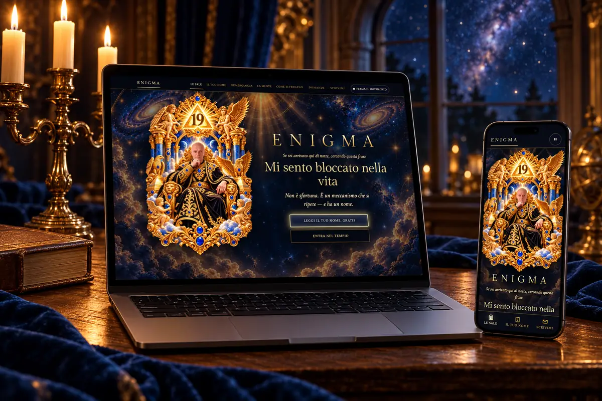 ENIGMA — la porta del tempio dipinto