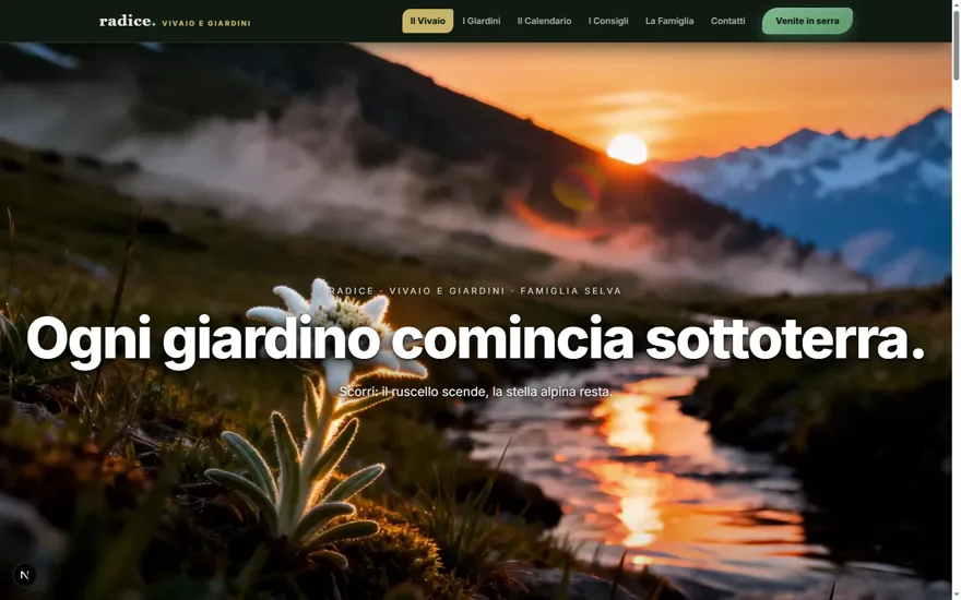 Radice — Vivaio